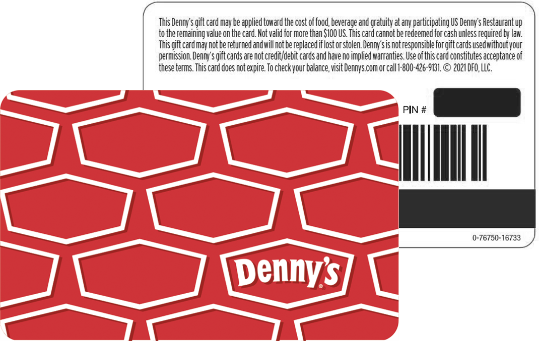 Denny's Gift Card
